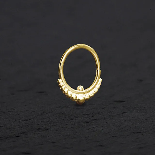 14k Gold Nose Ring | Indian Mystique