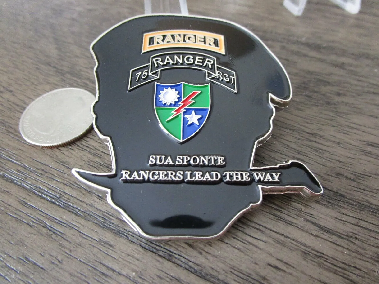 3 US Army Special Forces Ranger Delta Force Green Berets Skull Challenge Coins