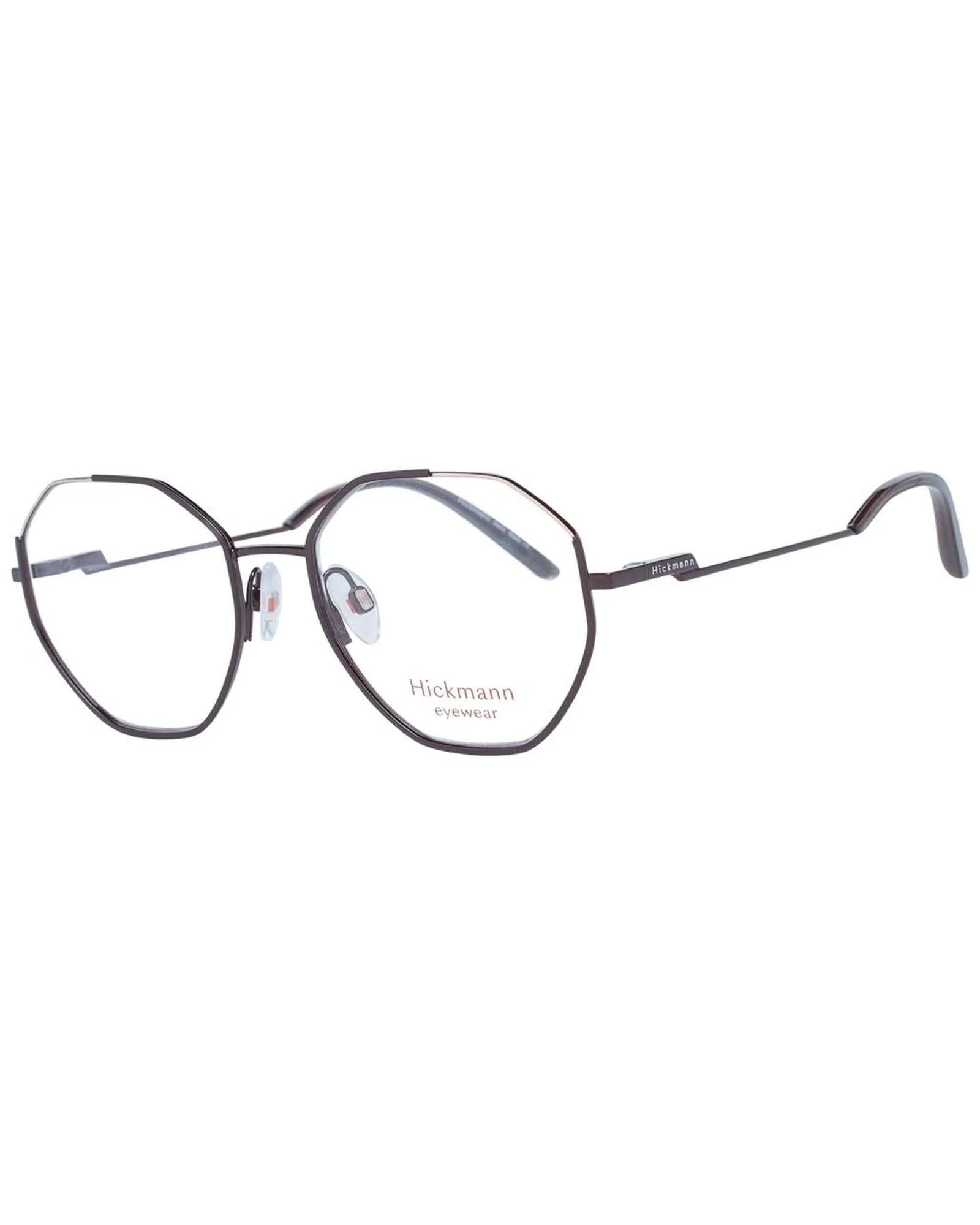 Ana Hickmann Octagon Metal Frame Eyeglasses