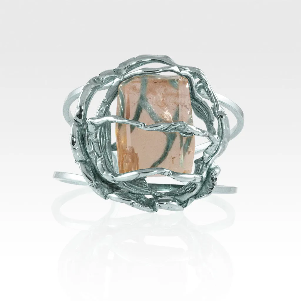 Angel's Nest Smoky Quartz Cuff