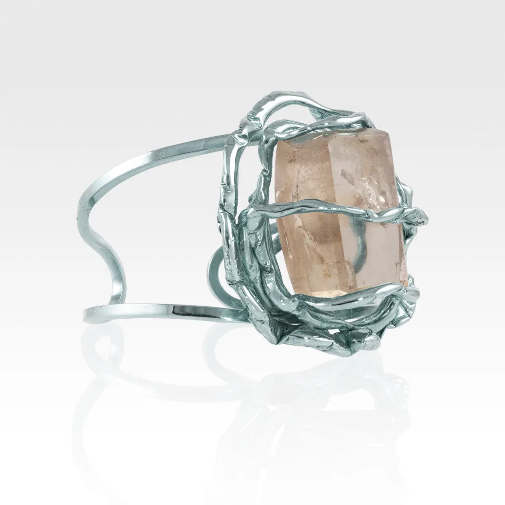 Angel's Nest Smoky Quartz Cuff