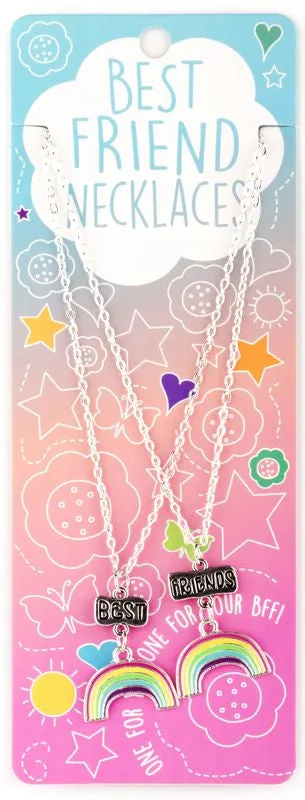 Best Friends Necklaces Rainbows