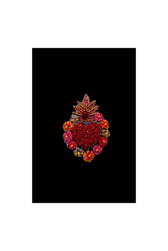 Blossom Heart Brooch By Trovelore
