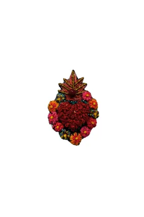 Blossom Heart Brooch By Trovelore