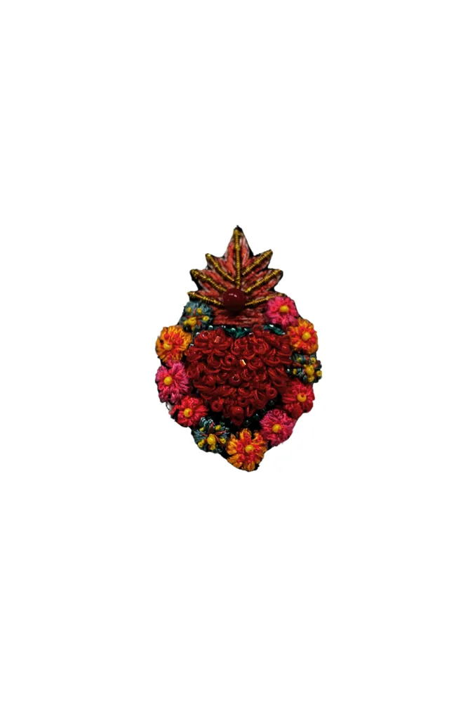 Blossom Heart Brooch By Trovelore