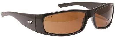 Boas Xtreme Safety Glasses Black Frame Polarized Lens
