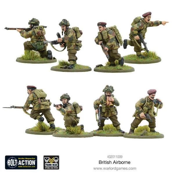 Bolt Action: British - Airborne WWII Allied Paratroopers