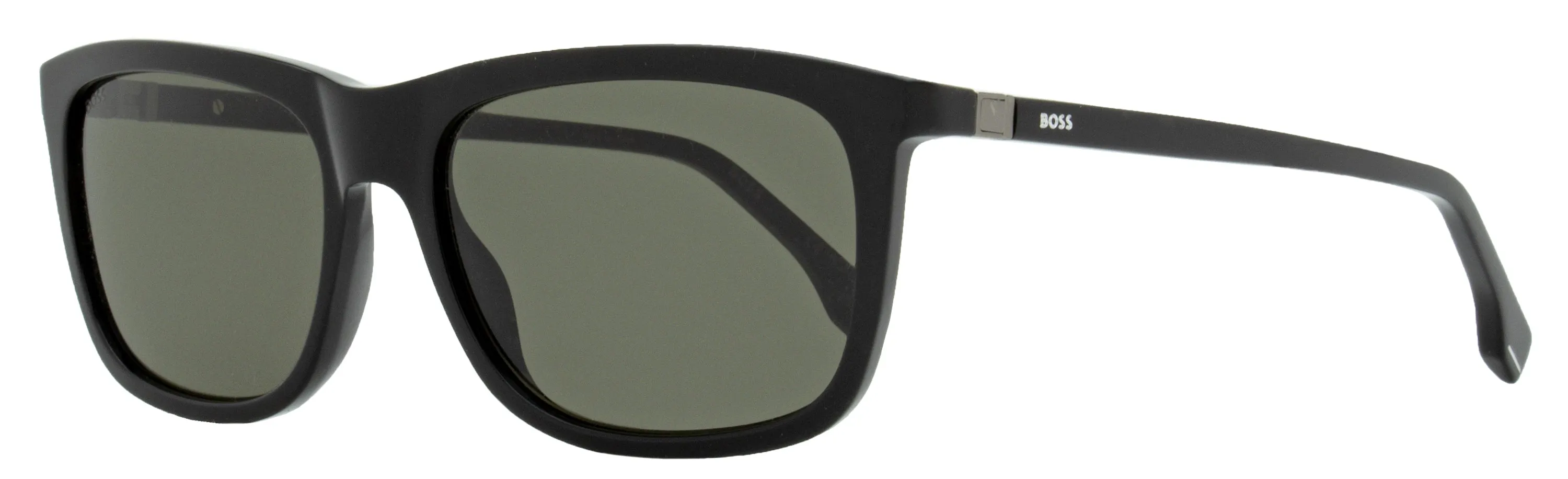 Boss Rectangular Sunglasses B1489/S 807IR Black 57mm