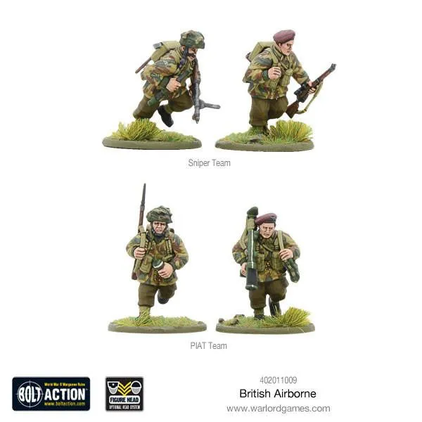 British Airborne WWII Allied Paratroopers - (Bolt Action)