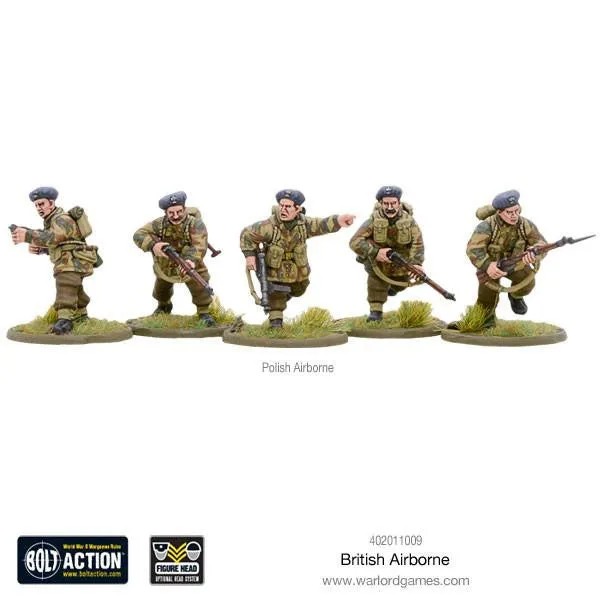 British Airborne WWII Allied Paratroopers - (Bolt Action)