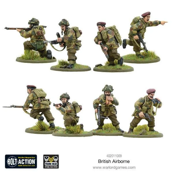 British Airborne WWII Allied Paratroopers - (Bolt Action)