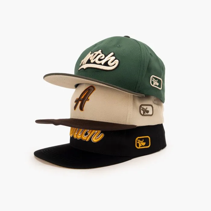 CAPS AND HATS - CLASSIC SNAPBACK BLACK