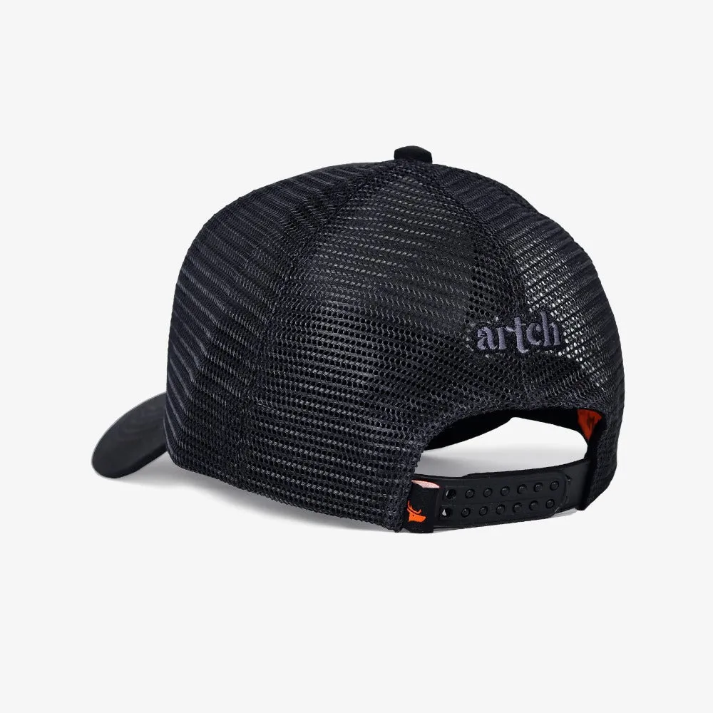 CAPS AND HATS - TRUCKER FULL BLACK