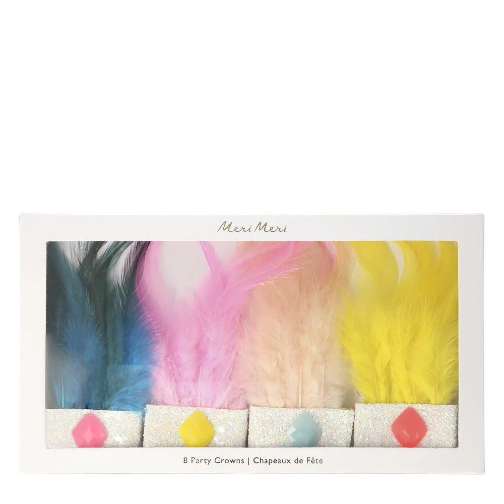 Circus Parade Feather Crowns
