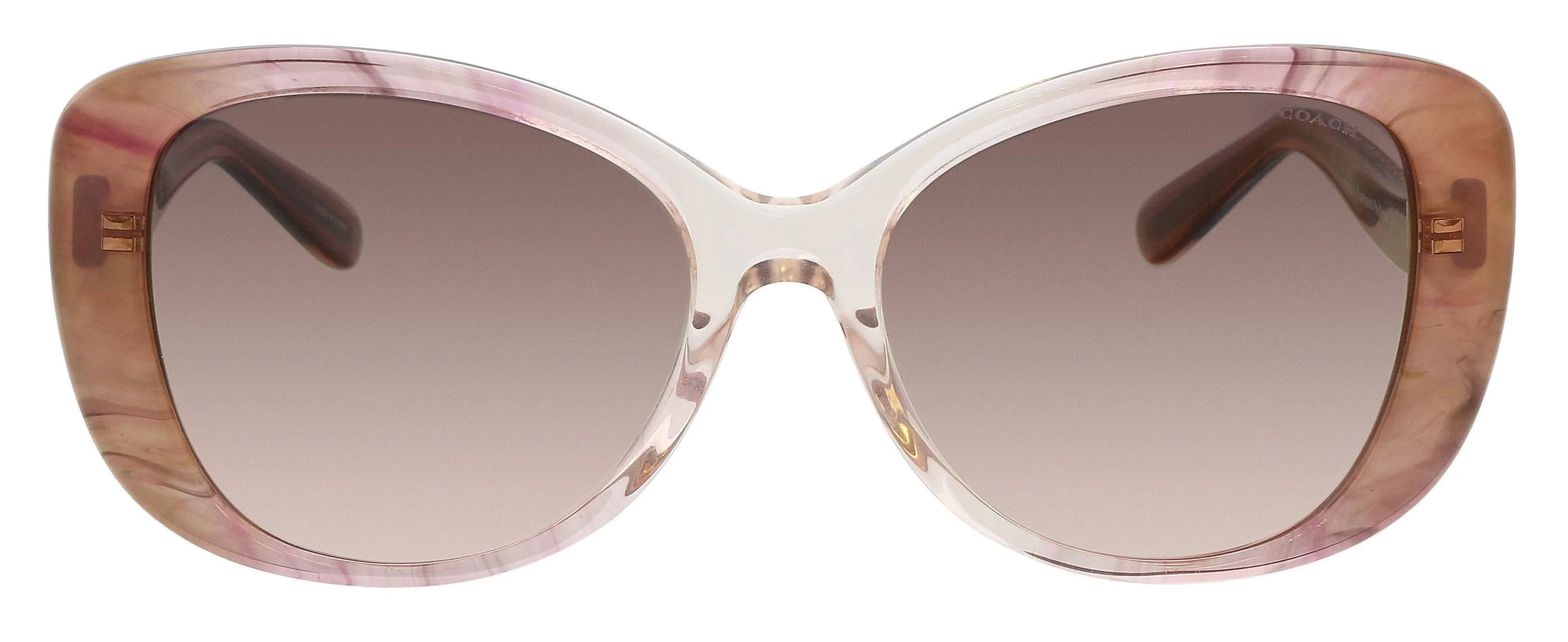Coach 0HC8322 5656U8 Full Rim Pink Gradient Square Sunglasses