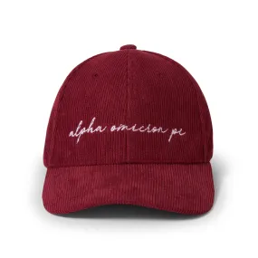 Corduroy Cap