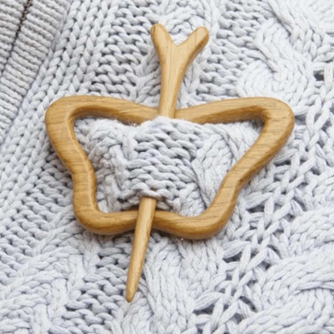 Critter Friends Wooden Brooch