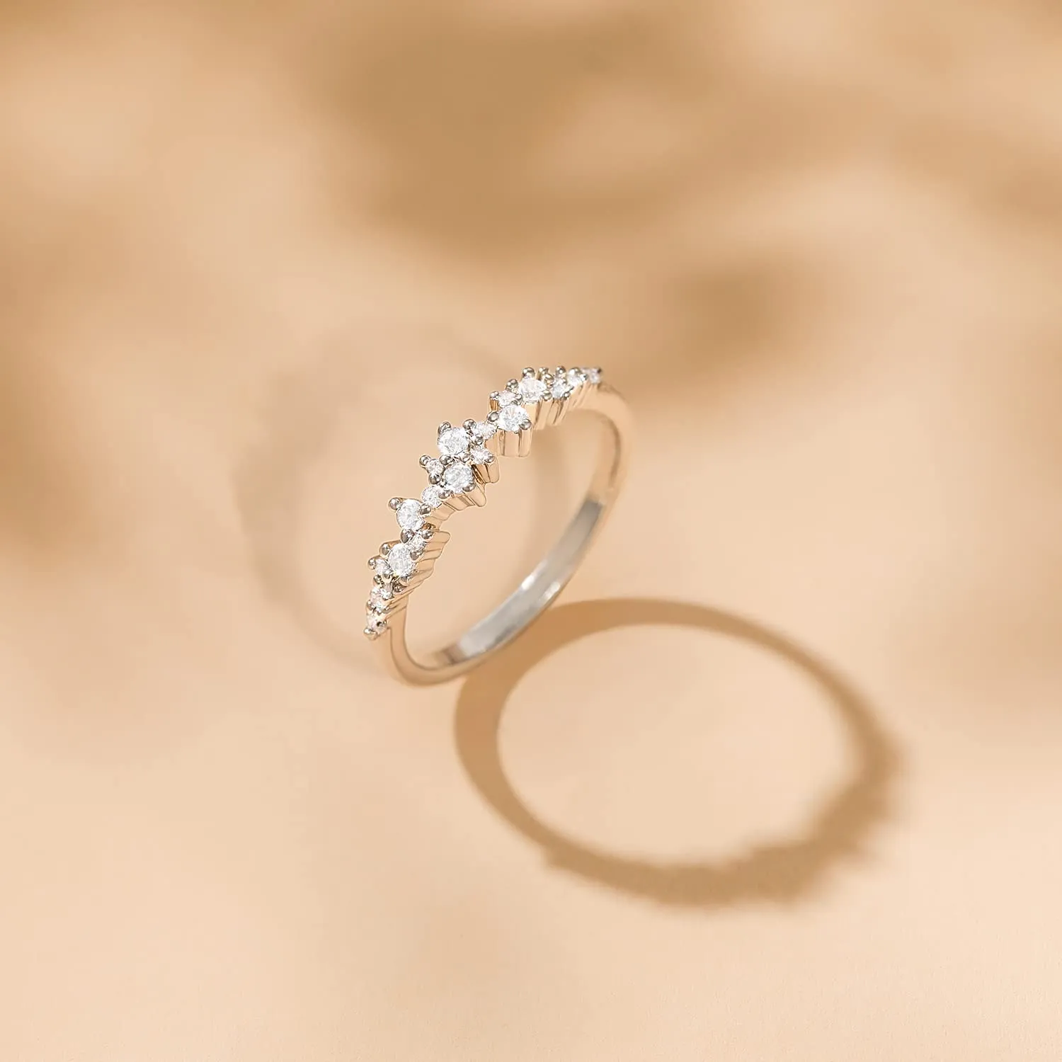Delicate Stackable Wedding Rings for Women
