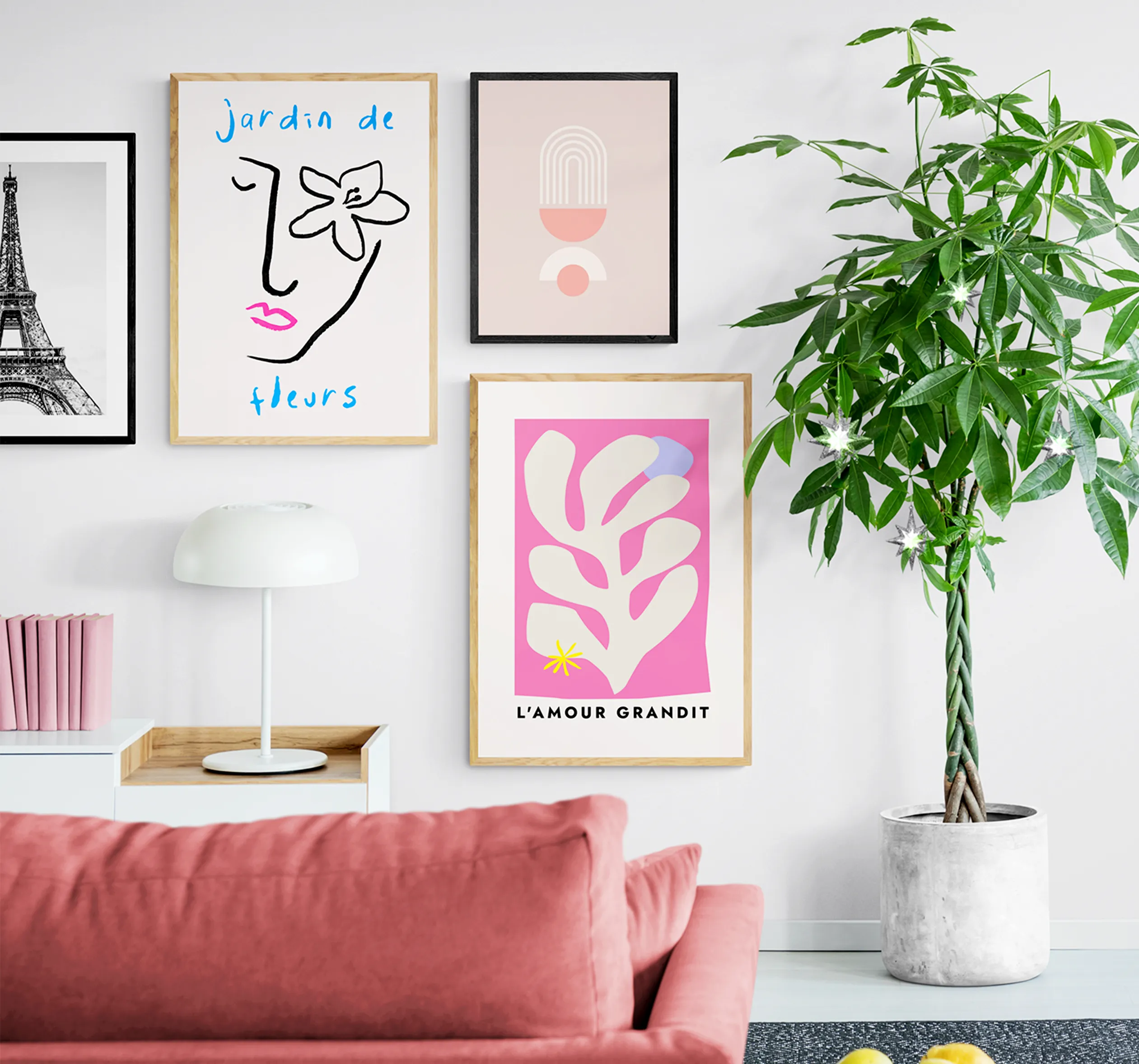 Flower Garden (Jardin de fleurs) Print