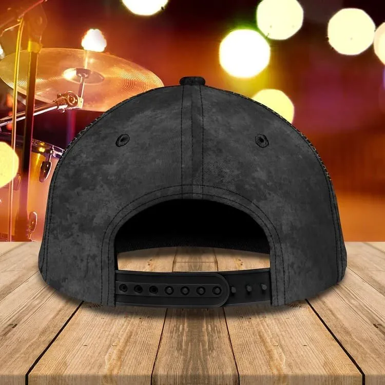 Gift For Drummer, Personalized Drummer Hat 3D Cap All Over Prints for Drummer, Drummer Gifts For Him