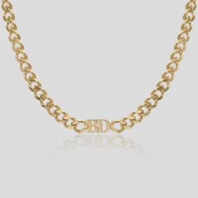 Initial Choker Necklace
