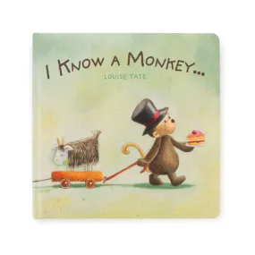 Jellycat Book I Know A Monkey