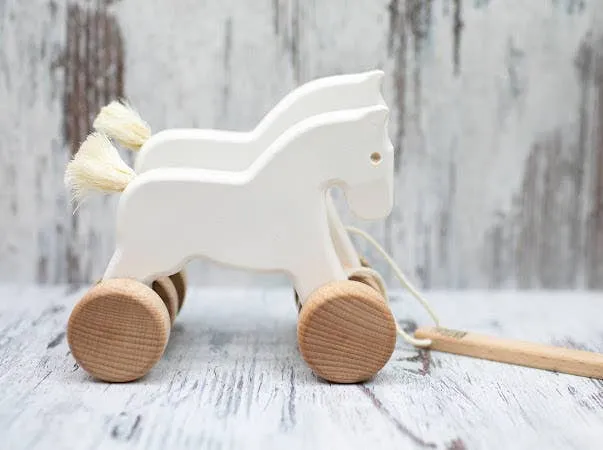 Jumping Horses Pull Toy