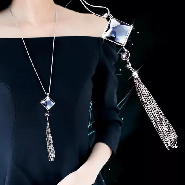 Long Pendant Necklaces