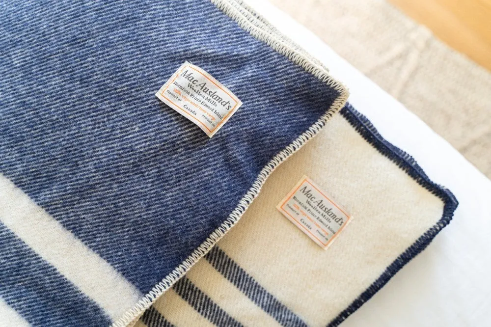 MacAuslands Woolen Mills Blankets - Double - 76" x 90"