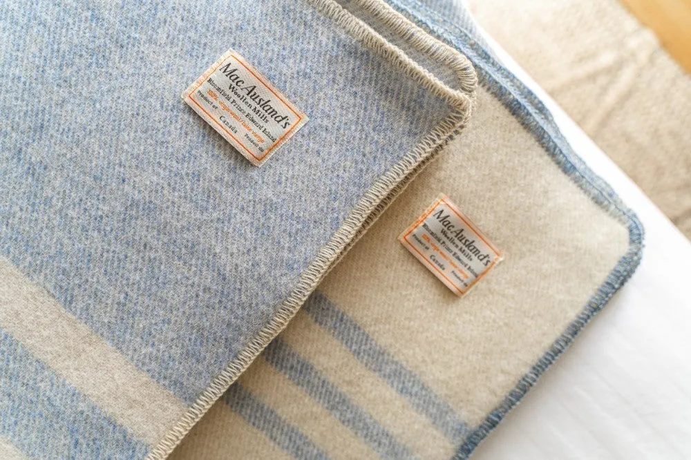 MacAuslands Woolen Mills Blankets - Double - 76" x 90"
