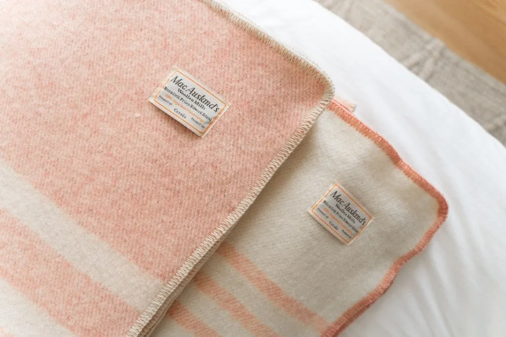 MacAuslands Woolen Mills Blankets - Double - 76" x 90"