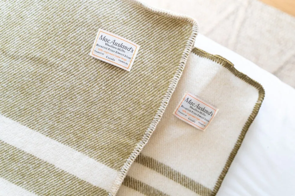 MacAuslands Woolen Mills Blankets - Double - 76" x 90"