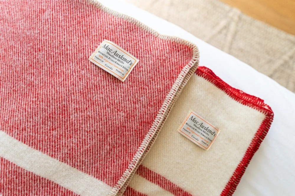MacAuslands Woolen Mills Blankets - Double - 76" x 90"