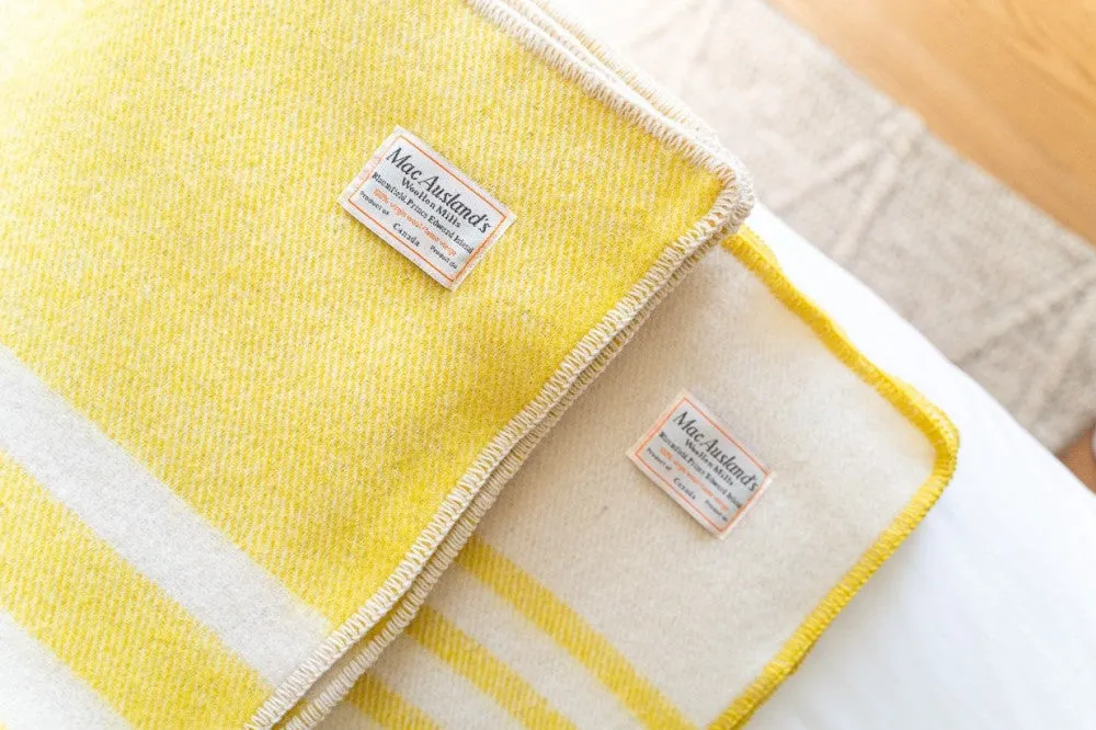 MacAuslands Woolen Mills Blankets - Double - 76" x 90"