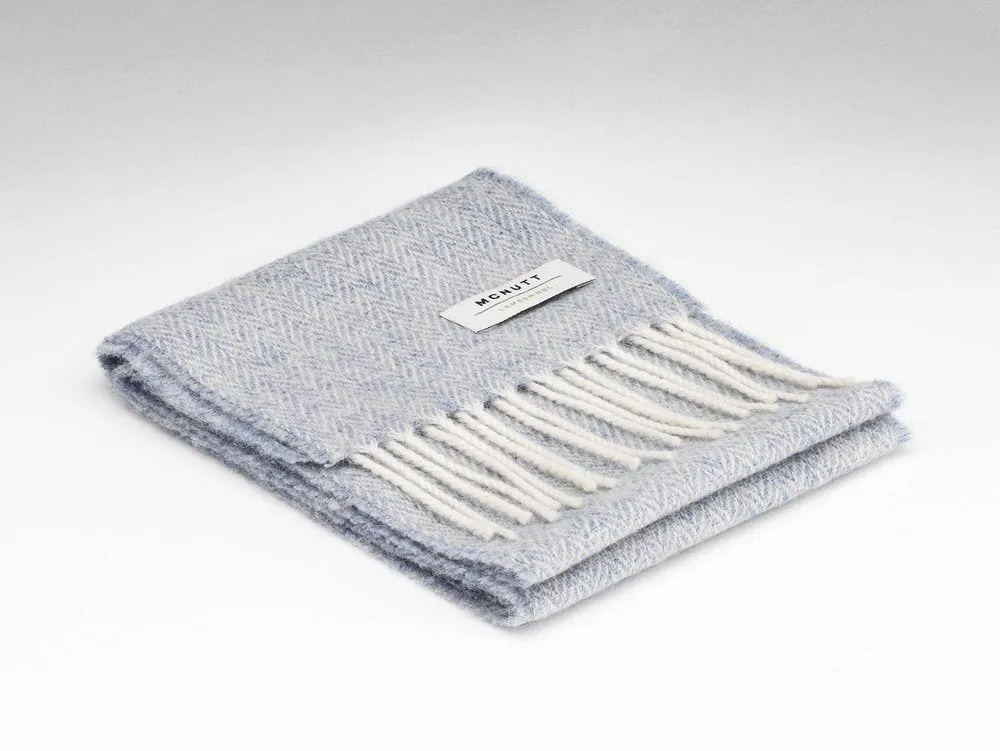McNutt | Children's Lambswool Scarf | Smoke