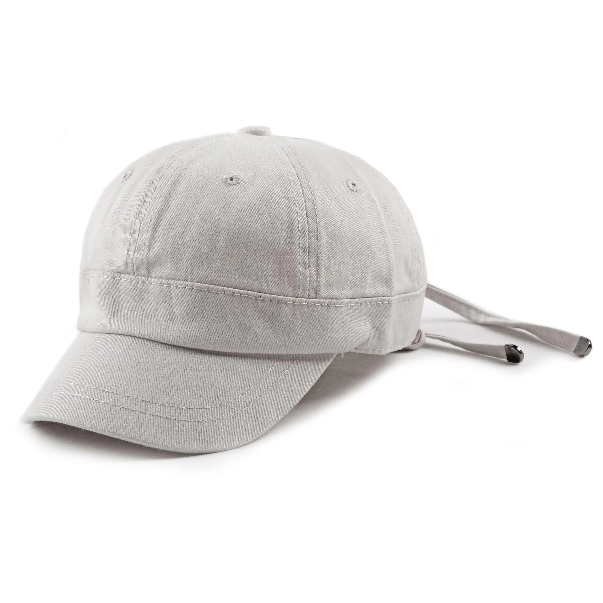 Men Women Washed Cotton Baseball Cap Outdoor Leisure Adjustable Peaked Dad Hat