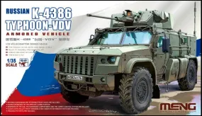 Meng Military 1/35 Russian K4386 Typhoon-VDV Armored Vehicle Kit