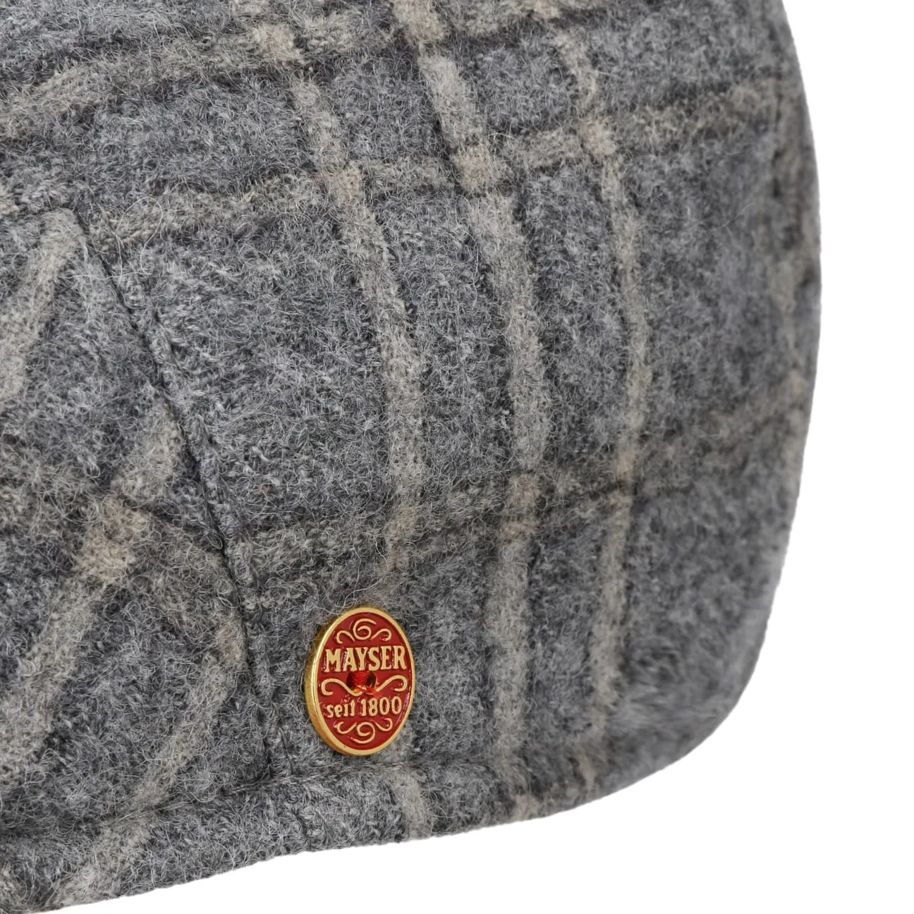 Merlino Casual Flat Cap with Ear Flaps by Mayser