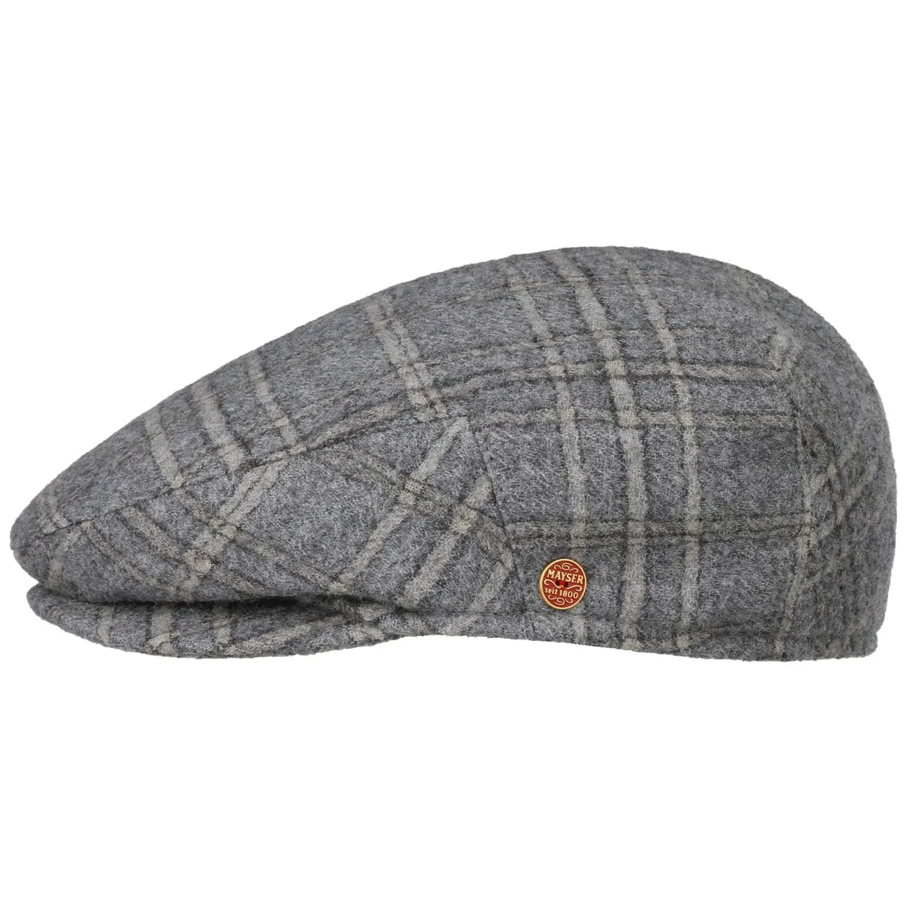 Merlino Casual Flat Cap with Ear Flaps by Mayser