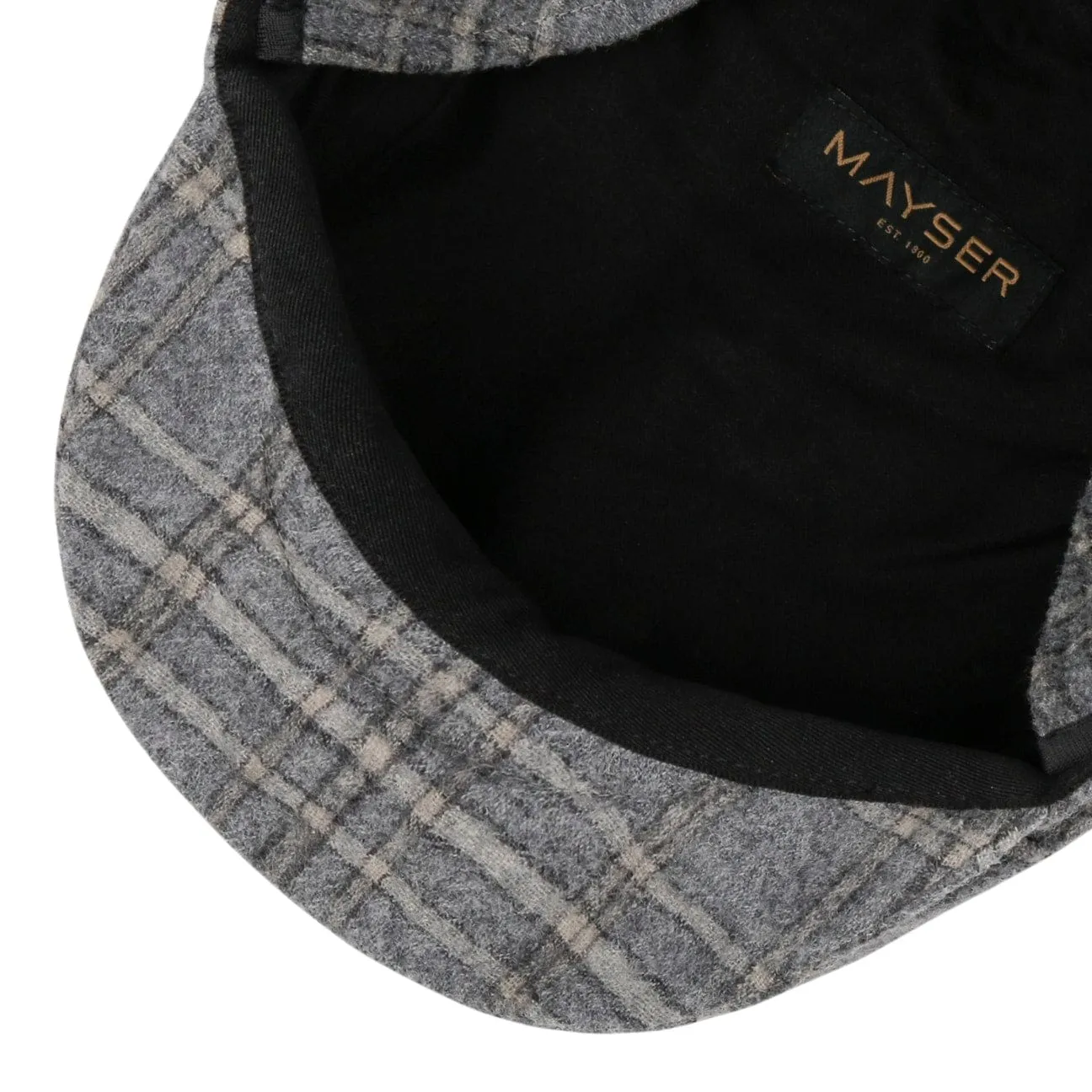 Merlino Casual Flat Cap with Ear Flaps by Mayser