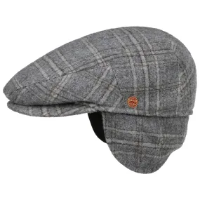 Merlino Casual Flat Cap with Ear Flaps by Mayser