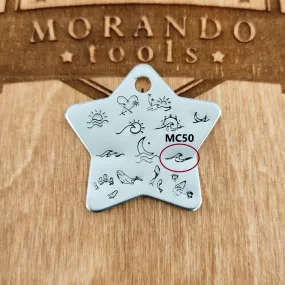 Micro Design Stamp MC50 6x2mm Wave  - Ultra Details