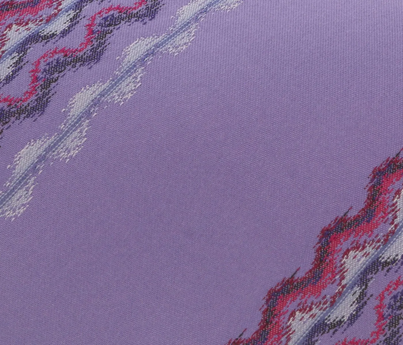 Missoni U4310 Purple Sharkskin Pure Silk Tie