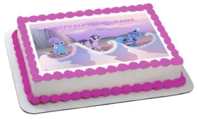 MY LITTLE PONY (Nr3) - Edible Birthday Cake Topper OR Cupcake Topper, Decor