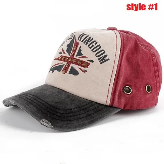 New Fashion Leisure Baseball Caps,Men and Women Fashion Rivet Peaked