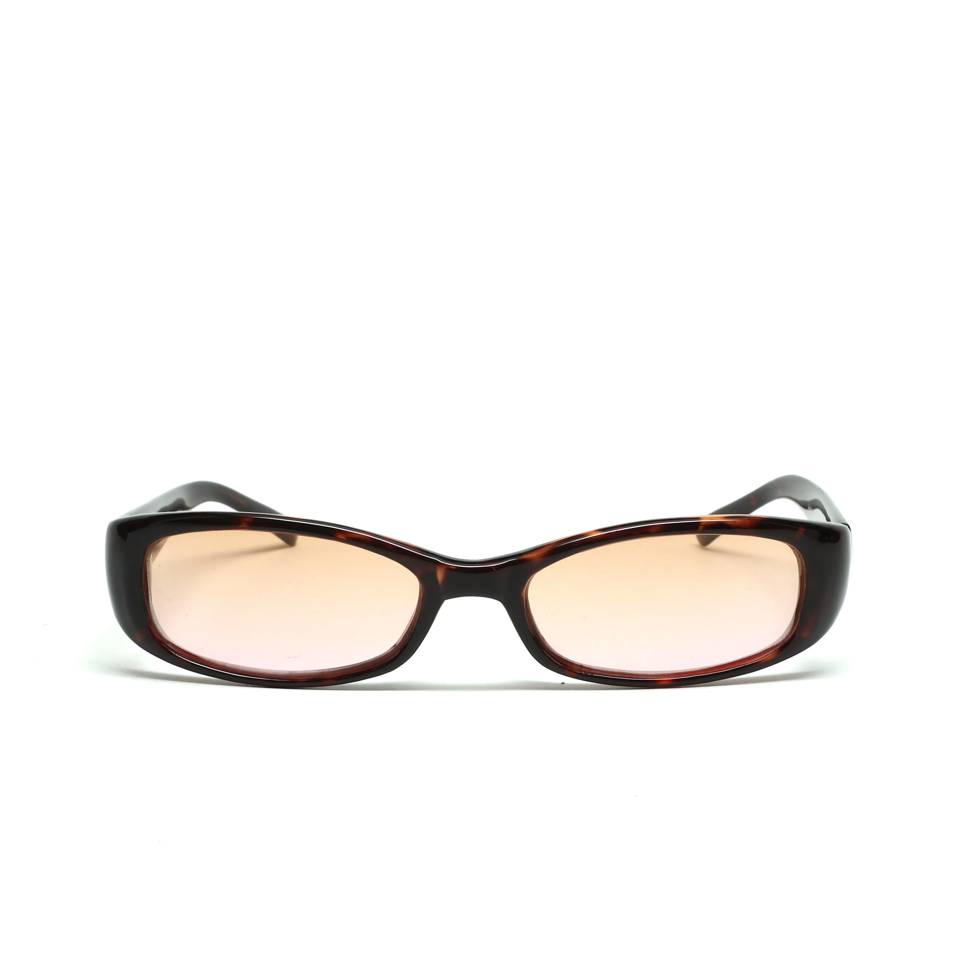 //Style 62// Vintage 90s Rectangle Frame Sunglasses - Light Pink
