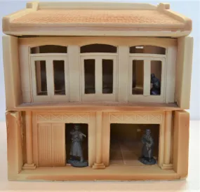 TSSD Unpainted 2-Story WWII Vietnam Building TS219UN