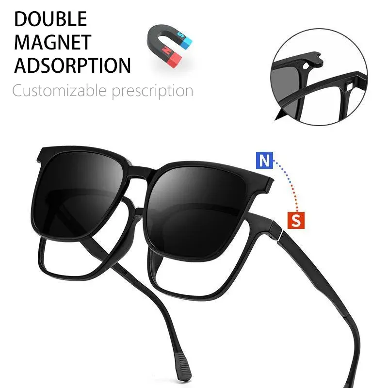 Vicky Unisex Full Rim Square Tr 90 Titanium Reading Glasses Tj2190