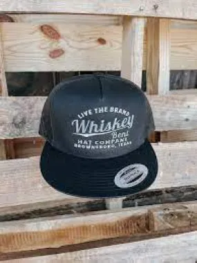 WHISKEY BENT THE CALI BLACK HAT