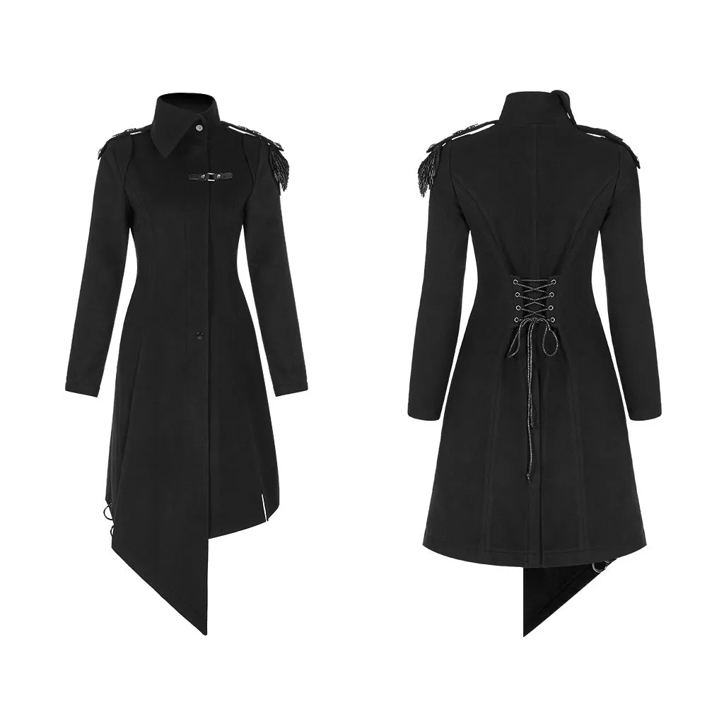 WY-1198ECF Simple Military Uniform Woolen Coat